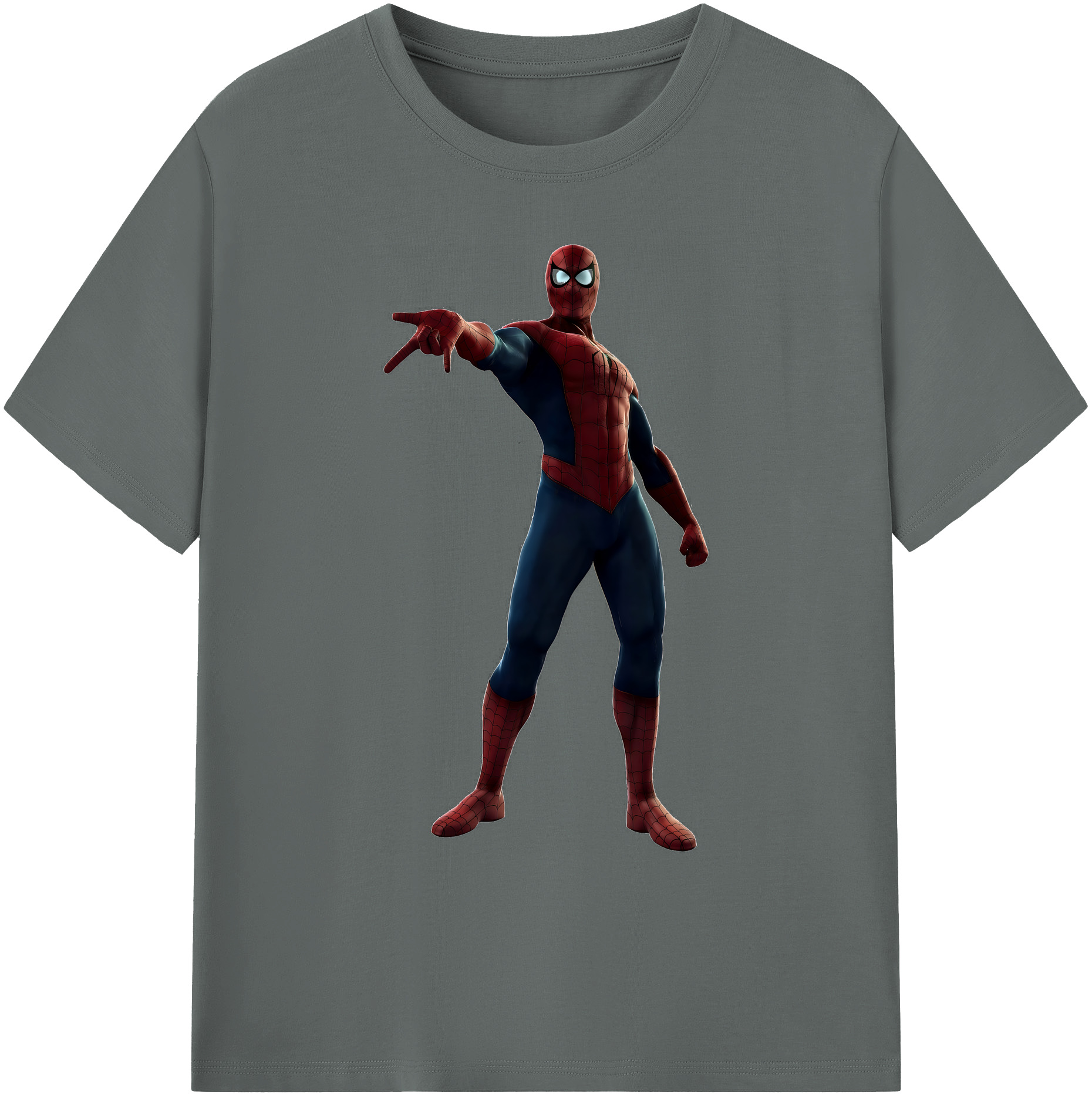 （画像用） Spider Man スパイダーマン 綿100％ メンズ半袖Tシャツ｜肌触りやわらか＆通気性